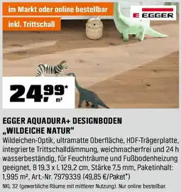 OBI Egger aquadura+ designboden ,,wildeiche natur" Angebot