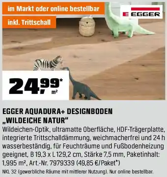 OBI Egger aquadura+ designboden ,,wildeiche natur" Angebot
