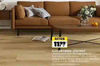 OBI Klick-vinylboden ,,eiche avila" Angebot