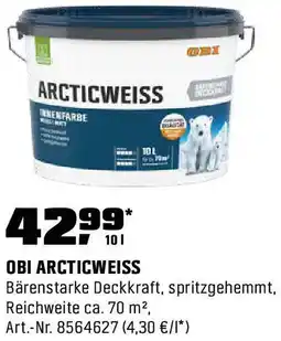 OBI Obi arcticweiss Angebot