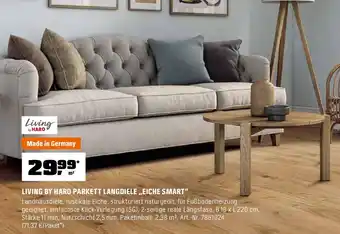 OBI Living by haro parkett langdiele ,,eiche smart" Angebot