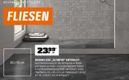 OBI Bodenfliese ,,olympus" anthrazit Angebot