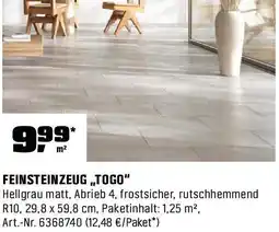 OBI Feinsteinzeug „togo" Angebot