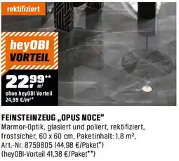 OBI Feinsteinzeug „opus noce" Angebot