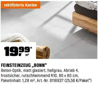OBI Feinsteinzeug ,,bonn" Angebot