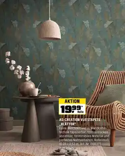 OBI As-creation vliestapete ,,blätter" Angebot