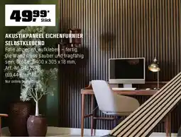 OBI Akustikpaneel eichenfurnier selbstklebend Angebot