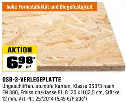 OBI Osb-3-verlegeplatte Angebot