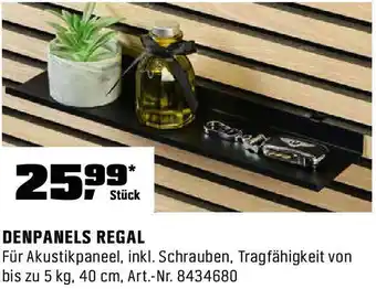 OBI Denpanels regal Angebot