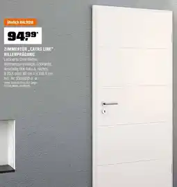 OBI Zimmertür ,,catro line" rillenprägung Angebot