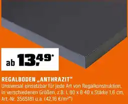 OBI Regalboden „anthrazit" Angebot