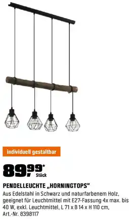 OBI Pendelleuchte ,,horningtops" Angebot