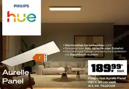 OBI Philips Hue Aurelle Panel Angebot