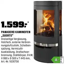 OBI Panadero kaminofen ,,suerte" Angebot