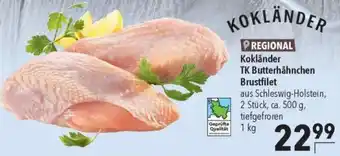 CITTI Markt Kokländer TK Butterhähnchen Brustfilet Angebot