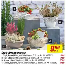 toom Baumarkt Grab-Arrangements Angebot