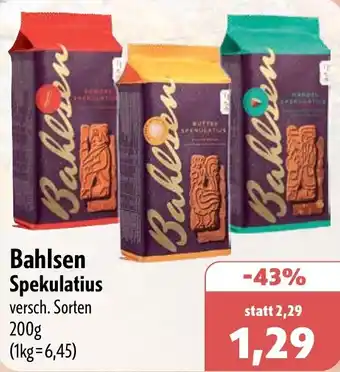 Aktiv Irma Bahlsen Spekulatius Angebot