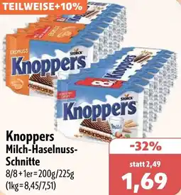 Aktiv Irma Knoppers Milch-Haselnuss- Schnitte Angebot