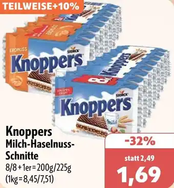 Aktiv Irma Knoppers Milch-Haselnuss- Schnitte Angebot