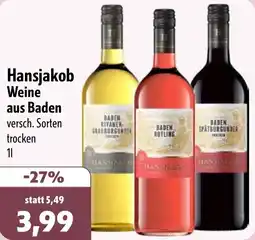 Aktiv Irma Hansjakob Weine aus Baden Angebot