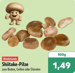 Aktiv Irma Shiitake-Pilze Angebot