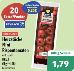 Aktiv Irma Herzstücke Mini Rispentomaten Angebot