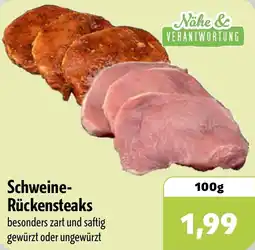 Aktiv Irma Schweine- Rückensteaks Angebot