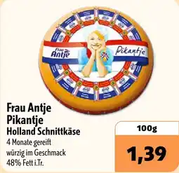 Aktiv Irma Frau Antje Pikantje Holland Schnittkäse Angebot