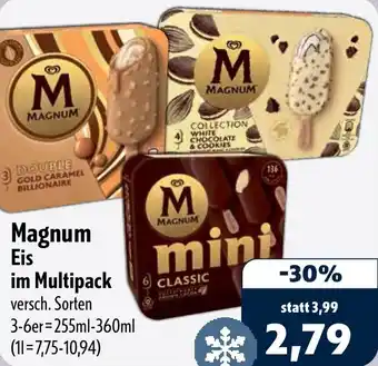 Aktiv Irma Magnum Eis im Multipack Angebot
