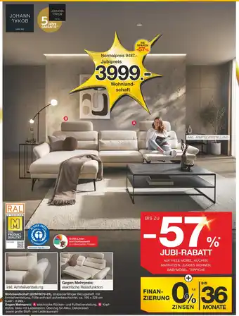 Möbelzentrum Pforzheim Johann jakob wohnlandschaft Angebot