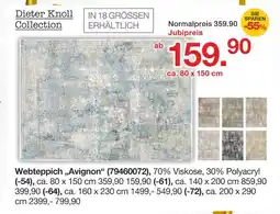 Möbelzentrum Pforzheim Dieter knoll collection webteppich „avignon“ Angebot