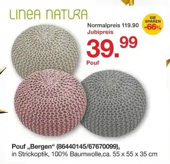Möbelzentrum Pforzheim Linea natura pouf bergen Angebot
