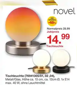 Möbelzentrum Pforzheim Novel tischleuchte Angebot