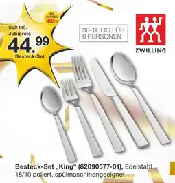 Möbelzentrum Pforzheim Zwilling bestek-set 'king' Angebot