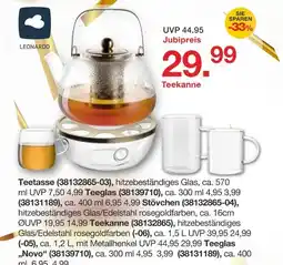 Möbelzentrum Pforzheim Leonardo teekanne Angebot