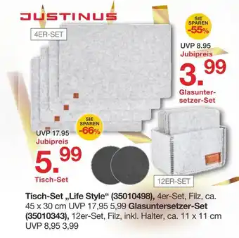 Möbelzentrum Pforzheim Justinus tisch-set Angebot