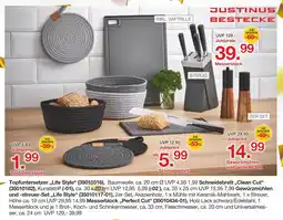 Möbelzentrum Pforzheim Justinus bestecke topfuntersetzer „life style“ Angebot