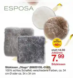 Möbelzentrum Pforzheim Esposa sitzkissen „otago“ Angebot