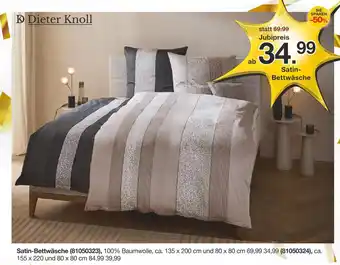 Möbelzentrum Pforzheim Dieter knoll satin-bettwäsche Angebot