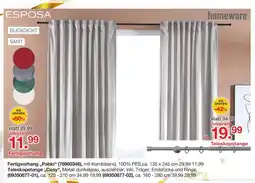 Möbelzentrum Pforzheim Esposa fertigvorhang 'pablo' Angebot