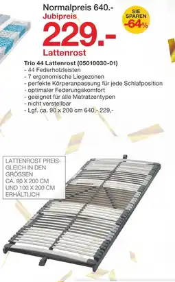 Möbelzentrum Pforzheim Novel trio 44 lattenrost Angebot