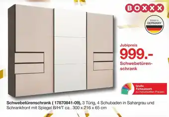 Möbelzentrum Pforzheim Boxxx schwebetürenschrank Angebot