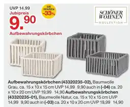 Möbelzentrum Pforzheim Schöner wohnen kollektion aufbewahrungskörbchen Angebot