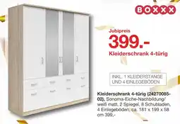 Möbelzentrum Pforzheim Boxxx kleiderschrank 4-türig Angebot