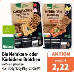 Aktiv Irma Bio Mehrkorn- oder Kürbiskern Brötchen Angebot