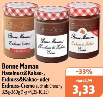 Aktiv Irma Bonne Maman Haselnuss&Kakao-, Erdnuss&Kakao- oder Erdnuss-Creme Angebot