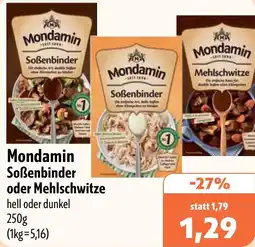Aktiv Irma Mondamin Soẞenbinder oder Mehlschwitze Angebot
