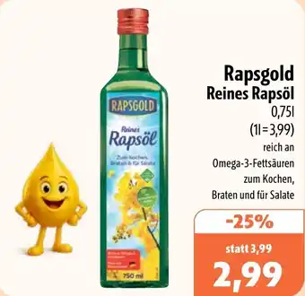 Aktiv Irma Rapsgold Reines Rapsöl Angebot