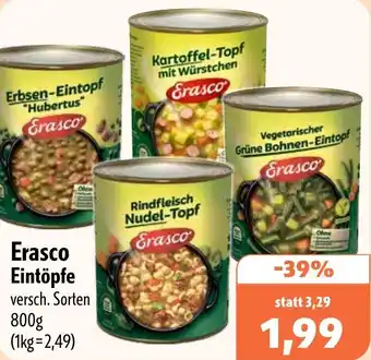 Aktiv Irma Erasco Eintöpfe Angebot