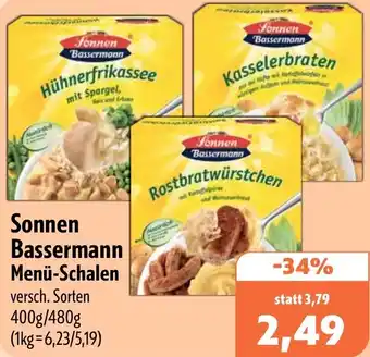 Aktiv Irma Sonnen Bassermann Menü-Schalen Angebot